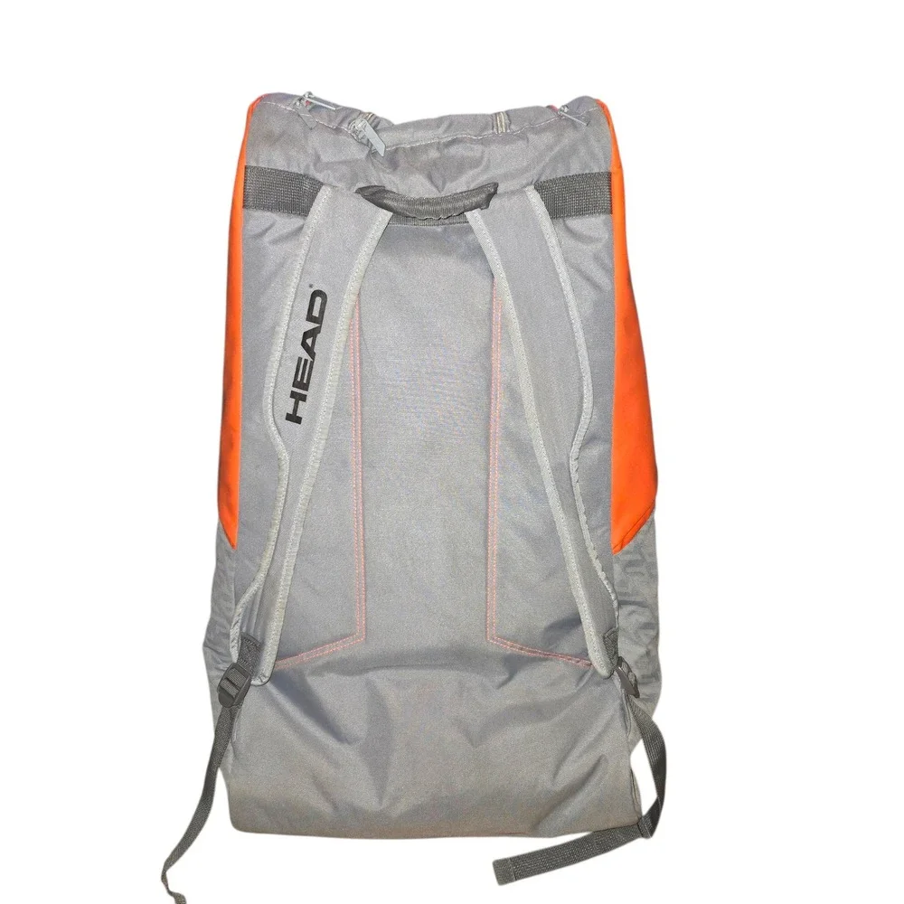Head Radical 12R Monstercombi Tennis Bag Unisex OS Grey Orange Lg Capacity‎ CCC+